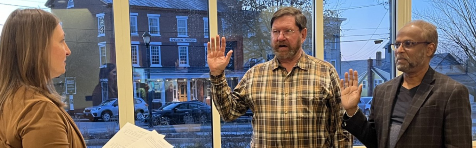 New Officials Welcome