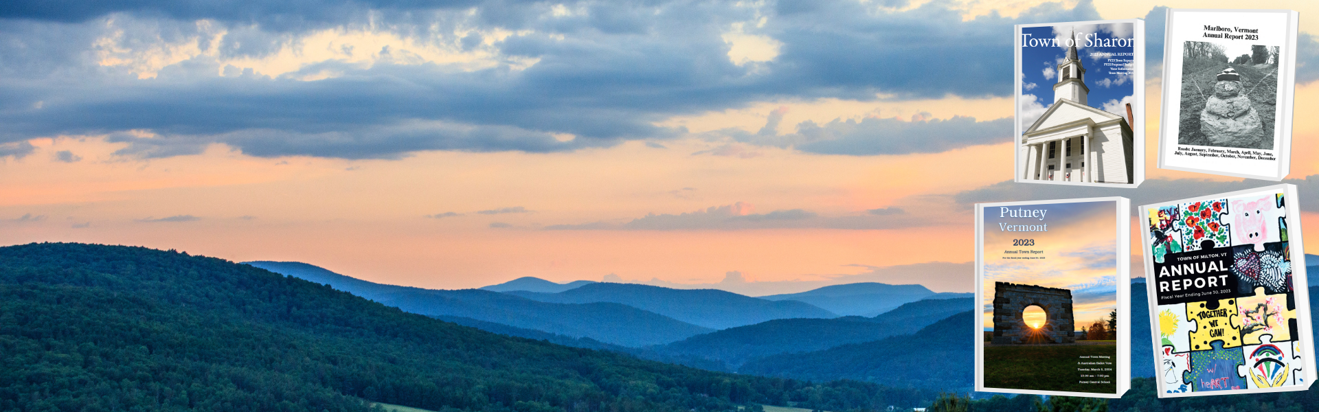 vermont vista with town reports