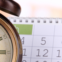 alarm clock with calendar