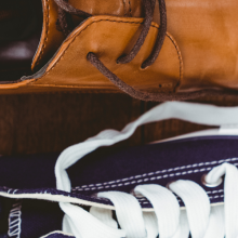 two different shoes