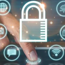 cybersecurity fingerprint lock