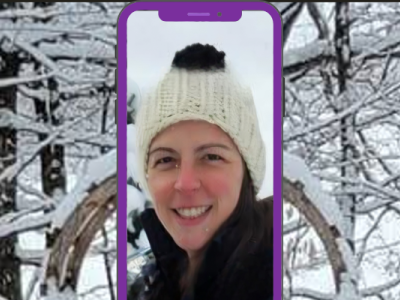 photo of Christine outdoors in winter
