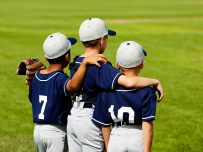 young baseball players dream of playing the game