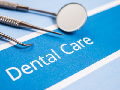 "Dental Care" and dentists' tools