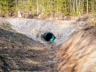 culvert and ditch