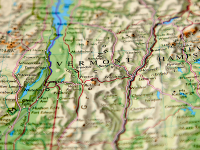 Map of Vermont