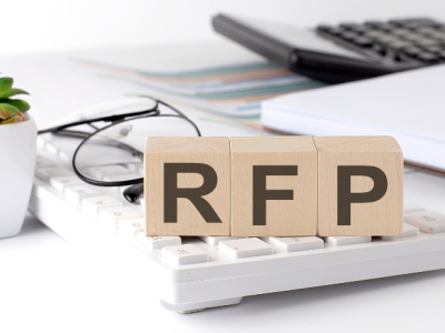 photo of blocks labeled R, F, and P on a desktop