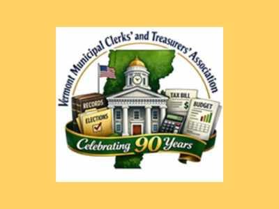 logo: Vermont Municipal Clerks' and Treasurers' Association Celebrating 90 Years
