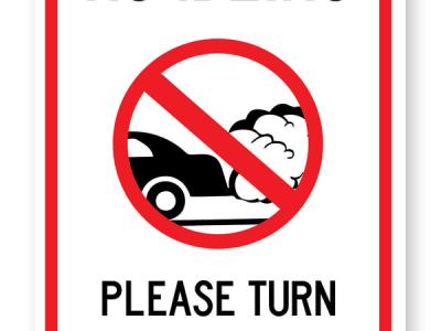 no idling