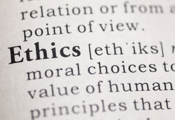 Ethics definition in a dictionary