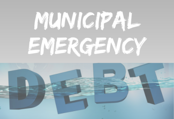 the words "Municipal Emergency Debt"