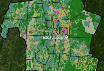 Rutland detail in 2025 proposed land use map