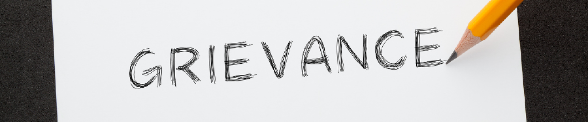 Image grievance sign