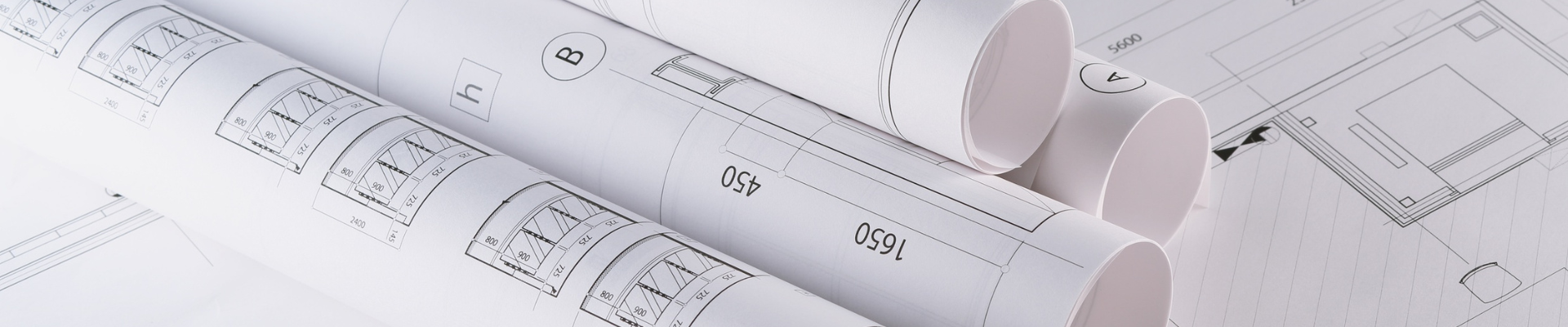 rolls of engineering plans