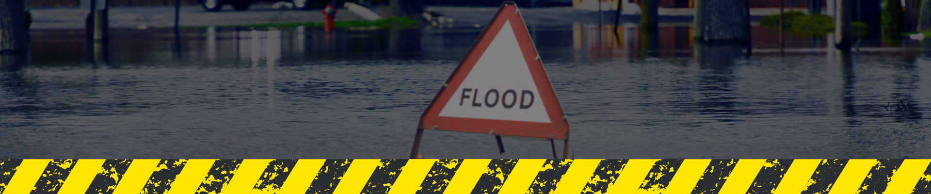 flooded road
