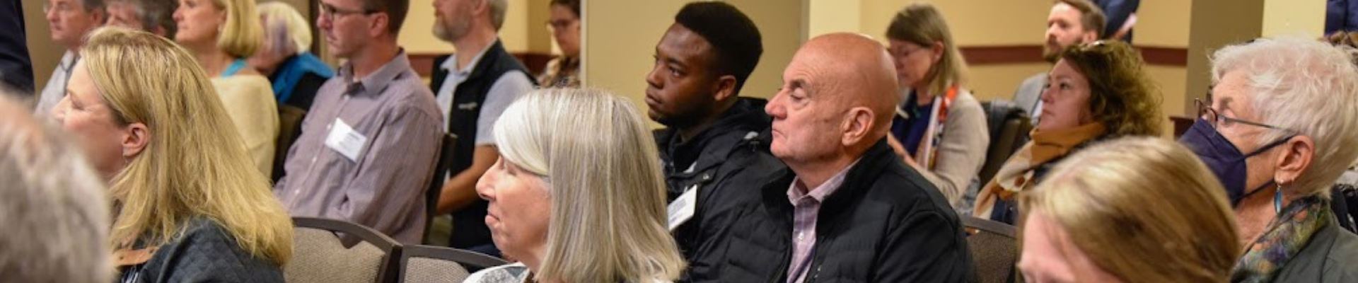 audience at a conference meeting