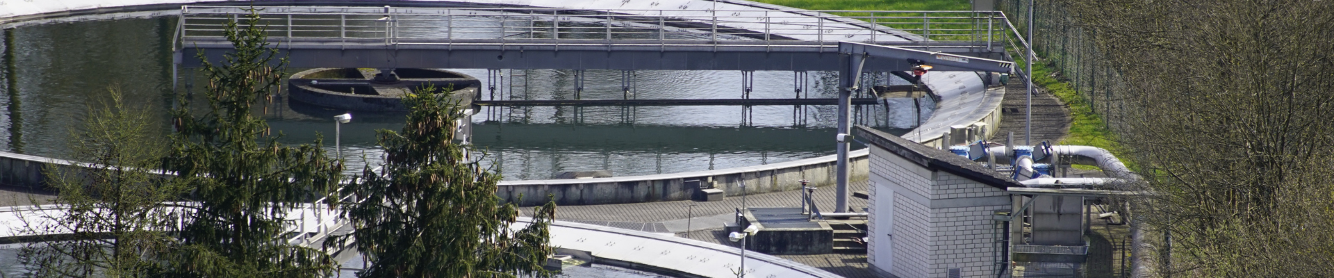 wastewater sewage treatment lagoon