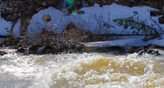 photo of turbulent water