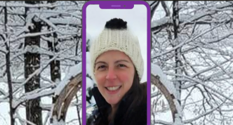 photo of Christine outdoors in winter