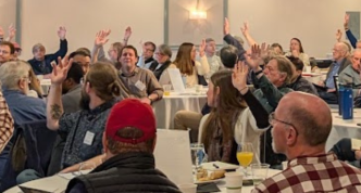 Photo of Vermont municipal officials at a VLCT training