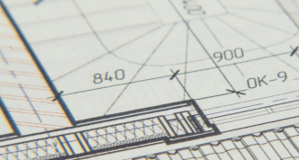 architectural drawings of building footer design