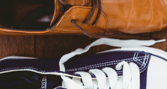 two different shoes