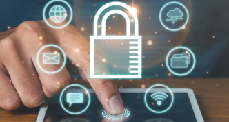 cybersecurity fingerprint lock