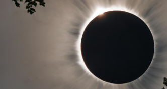 photo of annular solar eclipse