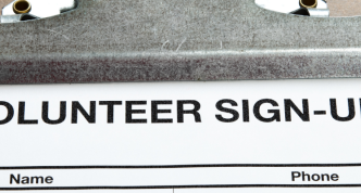 volunteer sign up
