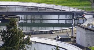 wastewater sewage treatment lagoon