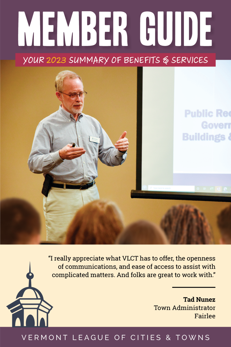 cover of 2023 VLCT Member Guide
